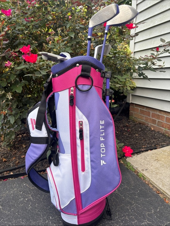 Top Flite Other - Top Flite Kids' Purple & Pink Golf Stand Bag